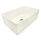 Ruvati 30"x20" Farmhouse Apron-Front Kitchen Sink Sgl Bowl, Biscuit RVL2100BS - alternate 9